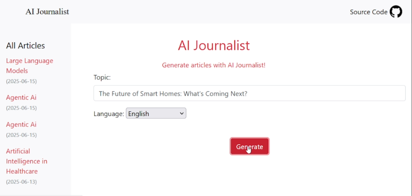 AI Journalist
